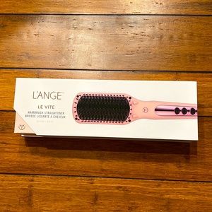 63 L’ANGE LE VITE - Hairbrush Straightener - Blush